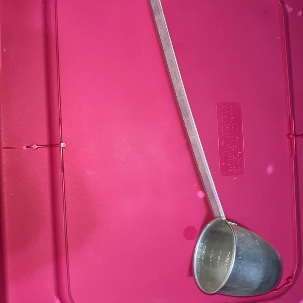 vintage or Antique drinking or cooking ladle water cup Cutter brand